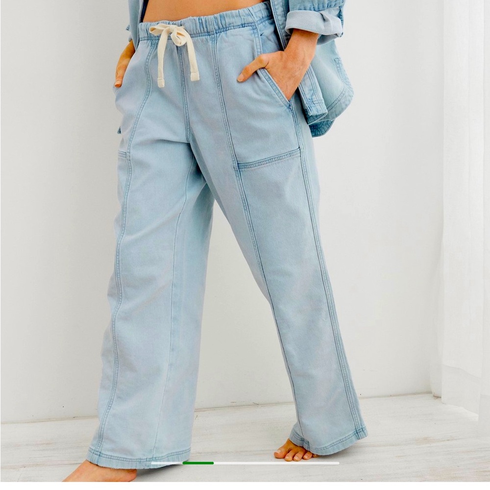 Aerie Me-Day Tie Waist Pants